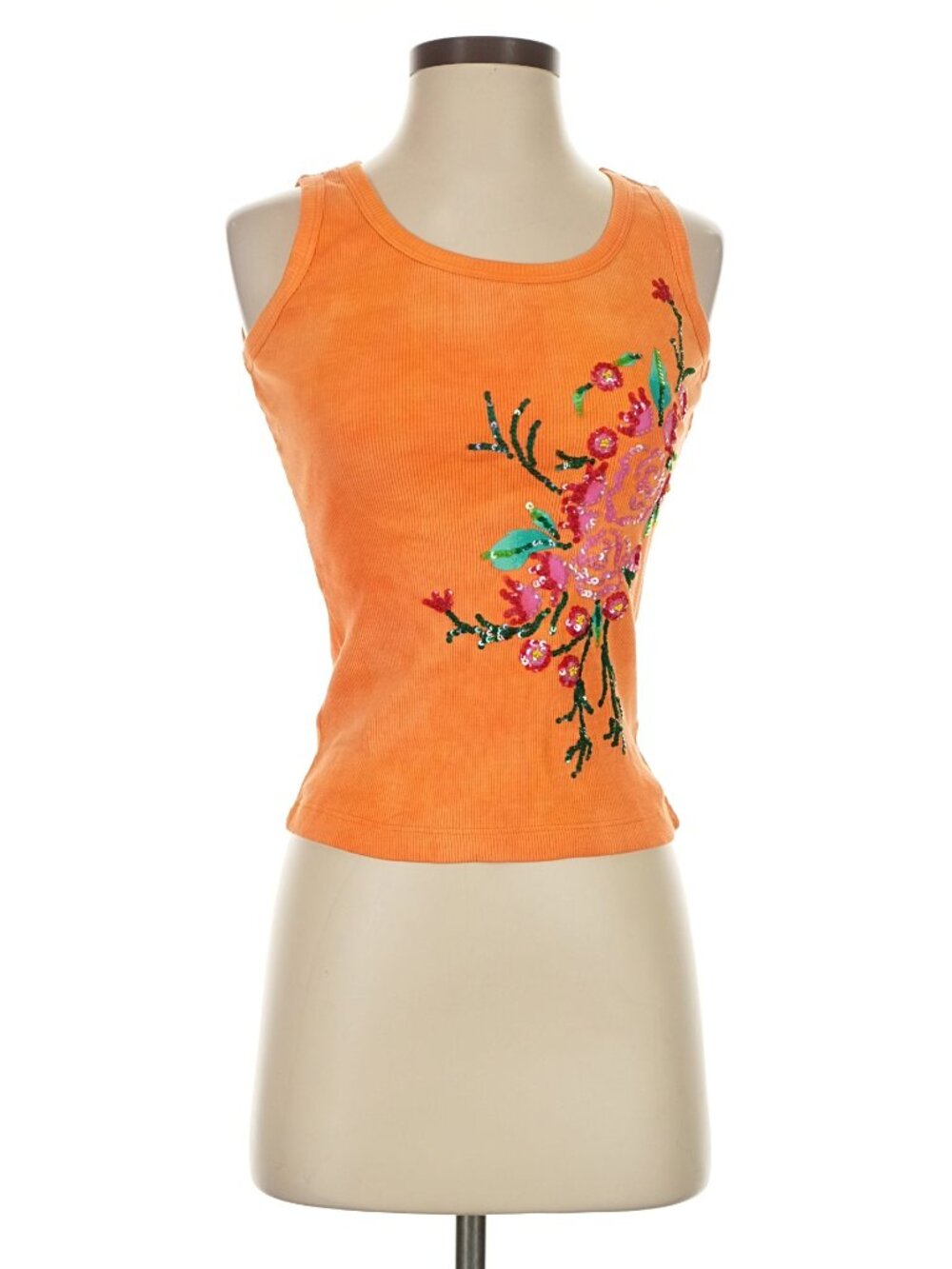 VICTORIAS SECRET Sequin Tank Top VINTAGE BOHO FESTIVAL Y2K RARE NWT NEW